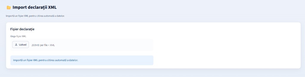 Import XML — SOCRATES Registru